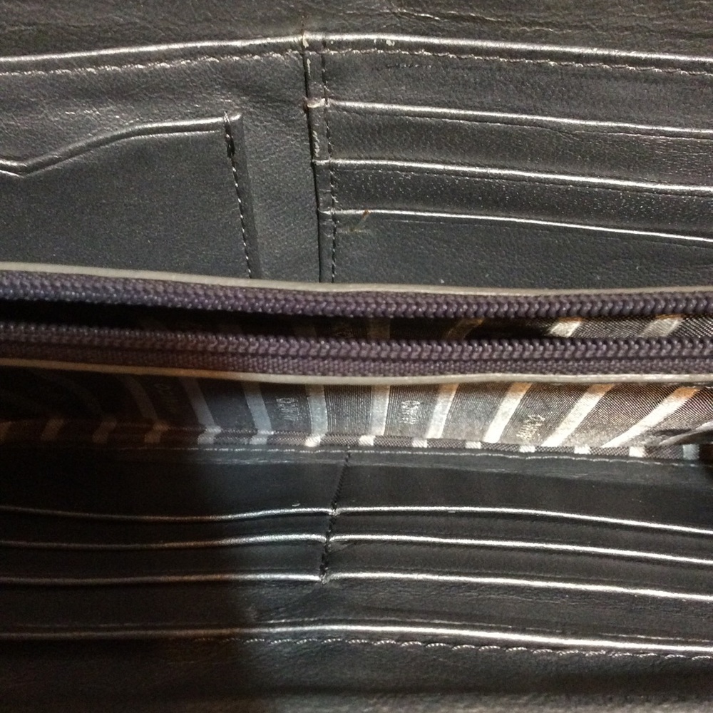 Mimco Black Leather Wallet - Picture 2 of 5